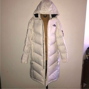 The North Face] 2018 Korean Winter Olympic’s Edition Duckdown Hoodie Long Coat